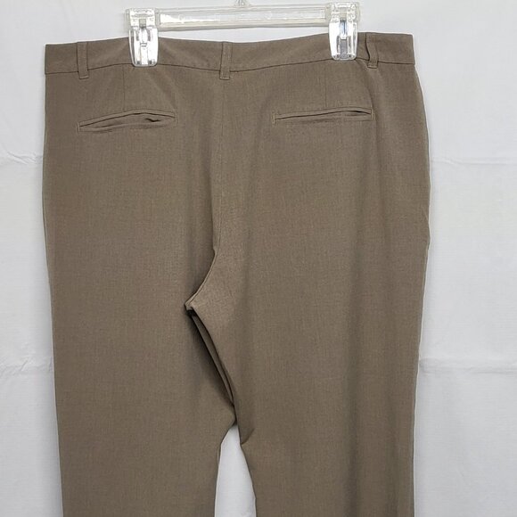 Old Navy Dress Pants Essential Stretch Womens Size 18 At Waist Raw Hem Pockets - Picture 8 of 16